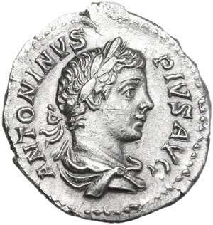 obverse: Caracalla (198-217).. AR Denarius, 201-210
