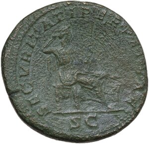 reverse: Caracalla (198-217).. AE Sestertius, 210-213