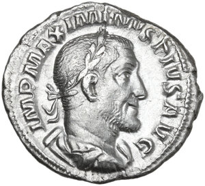 obverse: Maximinus I (235-238).. AR Denarius, 235 AD
