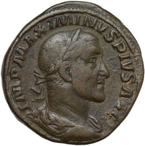 obverse: Maximinus I (235-238).. AE Sestertius, 236-237 AD