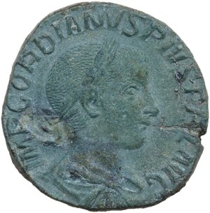 obverse: Gordian III (238-244).. AE Sestertius, 240 AD