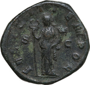 reverse: Gordian III (238-244).. AE Sestertius, 244 AD