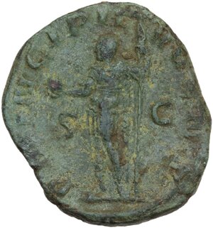 reverse: Philip II as Caesar (244-246).. AE Sestertius, 244-246
