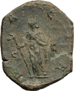 reverse: Trajan Decius (249-251).. AE Sestertius, 249-250