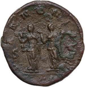 reverse: Trajan Decius (249-251).. AE Sestertius
