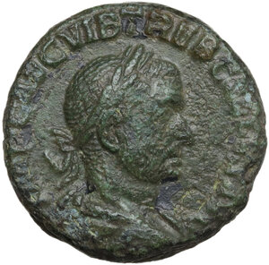 obverse: Trebonianus Gallus (251-253).. AE As, Rome mint