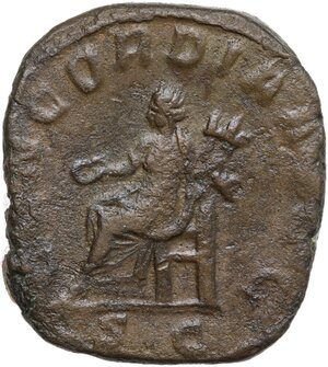 reverse: Volusian (251-253).. AE Sestertius