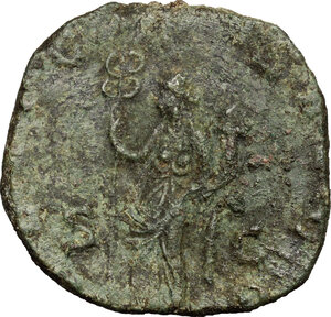 reverse: Valerian I (253-260).. AE Sestertius, 254-256 AD