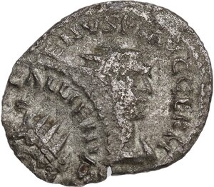 obverse: Gallienus (253-268). Joint reign.. AR Antoninianus, 256-258