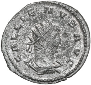 obverse: Gallienus (253-268).. BI Antoninianus, Siscia mint, 260-268