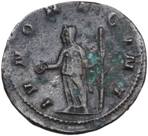 reverse: Salonina, wife of Gallienus (died 268 AD).. BI Antoninianus, 257-258