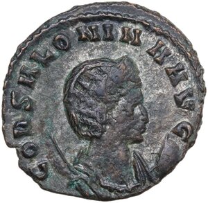 Salonina, wife of Gallienus (died 268 AD).. BI Antoninianus, 260-268
