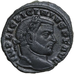obverse: Licinius I (308-324).. AE Follis, Siscia mint, 310-311