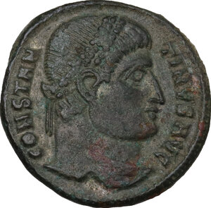 obverse: Constantine I (307-337).. AE Follis. Nicomedia mint. Struck 324-325 AD