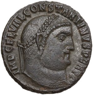 obverse: Constantine I (307-337).. AE Follis, Cyzicus mint