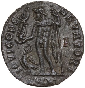 reverse: Constantine I (307-337).. AE Follis, Cyzicus mint