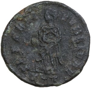 reverse: Fausta, wife of Constantine I (324-326).. AE 18 mm, Ticinum mint, 326 AD