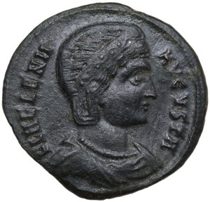 obverse: Helena, mother of Constantine I.. AE Follis, 325-326 AD. Heraclea mint