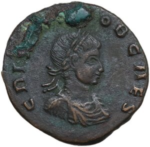 obverse: Crispus as Caesar (317-326).. AE 20 mm, Aquileia mint, 317 AD