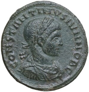 obverse: Constantine II as Caesar (317-337).. AE 18 mm, Aquileia mint, 320-321
