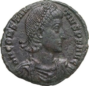 obverse: Constantius II (337-361).. AE 23 mm. Heraclea mint