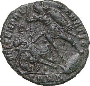 reverse: Constantius II (337-361).. AE 23 mm. Heraclea mint