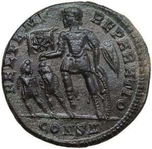 reverse: Constantius II (337-361).. AE 21 mm. Constantinople mint