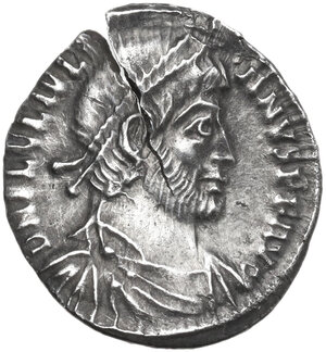 obverse: Julian II (361-363).. AR siliqua. Arelate mint, 1st officina, AD 361-363