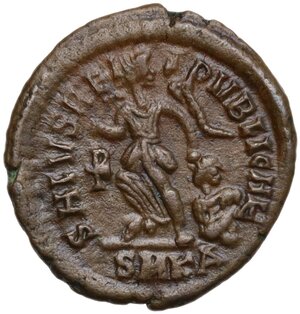 reverse: Theodosius I (379-395).. AE 14mm. Cyzicus mint, 2nd officina. Struck circa AD 388-392