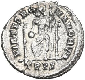 reverse: Magnus Maximus (383-388).. AR Siliqua. Treveri (Trier) mint