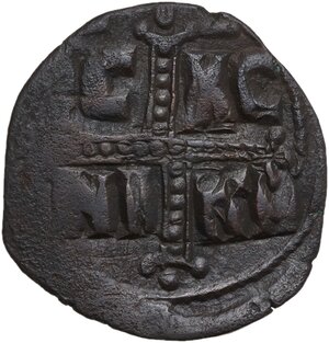 reverse: Anonymous Folles. Temp. of Michael IV, the Paphlagonian (1034-1041).. AE Anonymous Follis