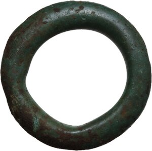obverse: AE Ring. Proto-money or part of a horse trapping or other fastening device