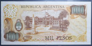 obverse: ARGENTINA 1000 PESOS 1976-1983 DIEGO MARADONA qSPL