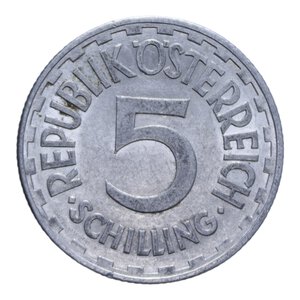 reverse: AUSTRIA 5 SCHILLING 1957 IT. 4,05 GR. BB-SPL/BB+