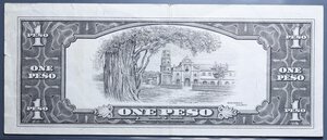 obverse: FILIPPINE 1 PESO 1949 BB+