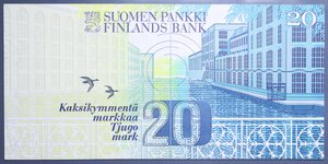 obverse: FINLANDIA 20 MARKKAA 1993 qSPL