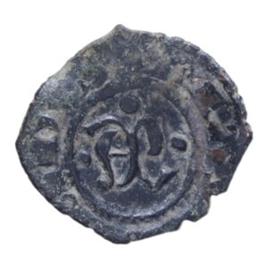 reverse: BRINDISI MANFREDI (1258-1266) DENARO MI. 0,64 GR. qBB
