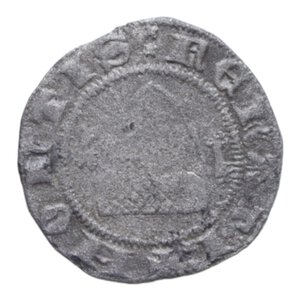 reverse: CHIVASSO GIOVANNI II PALEOLOGO (1378-1381) FORTEBIANCO RRR MI. 0,93 GR. MB-BB