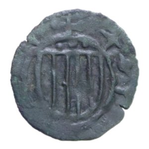 reverse: MESSINA GIOVANNI D ARAGONA (1458-1479) DENARO MI. 0,51 GR. qBB