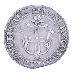 reverse: MODENA ERCOLE II D ESTE (1534-1559) BIANCO DA 10 SOLDI NC AG. 4,78 GR. BB+
