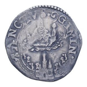 reverse: MODENA FRANCESCO I D ESTE (1629-1658) GIORGINO R MI. 2,26 GR. qBB