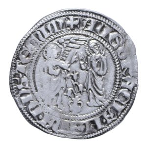 reverse: NAPOLI CARLO II D ANGIO (1285-1309) SALUTO AG. 3,31 GR. BB (TRACCE DI PULIZIA)
