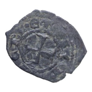 obverse: NAPOLI CARLO II D ANGIO (1285-1309) DENARO GHERARDINO CU. 0,64 GR. BB