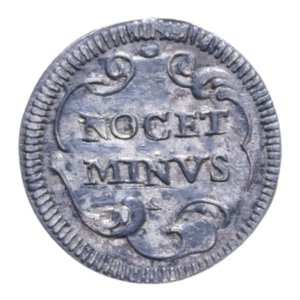 reverse: ROMA INNOCENZO XI (1676-1689) MEZZO GROSSO AG. 0,65 GR. BB+