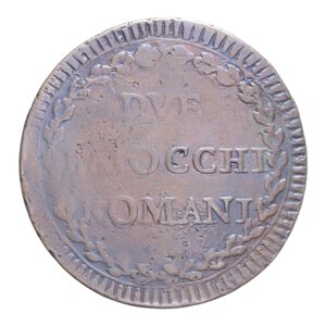 reverse: ROMA PIO VI (1775-1799) 2 BAIOCCHI ROMANI A. XXI CU. 15,77 GR. qBB