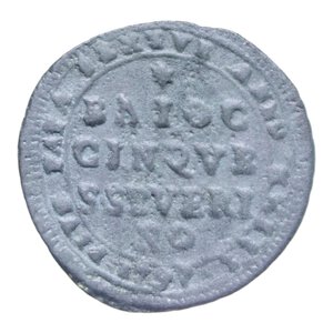 reverse: SAN SEVERINO PIO VI (1775-1799) 5 BAIOCCHI 1797 MADONNINA CU. 12,56 GR. MB-BB (FUSIONE)