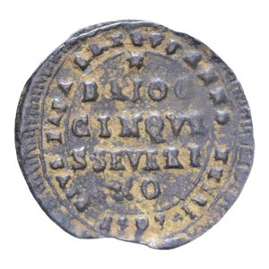 reverse: SAN SEVERINO PIO VI (1775-1799) 5 BAIOCCHI 1797 MADONNINA CU. 12,94 GR. qBB