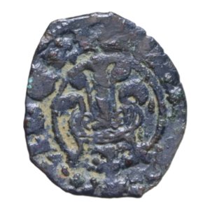reverse: SCIACCA FEDERICO IV DENARO (1355-1377) DENARO CU. 0,71 GR. BB