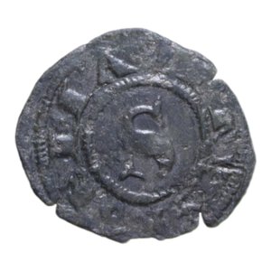 reverse: SIENA REPUBBLICA (1318-1325) DENARO PICCOLO RR MI. 0,48 GR. qBB