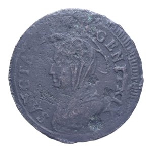 obverse: VITERBO PIO VI (1775-1799) 5 BAIOCCHI 1797 MADONNINA CU. 19,45 GR. MB-BB